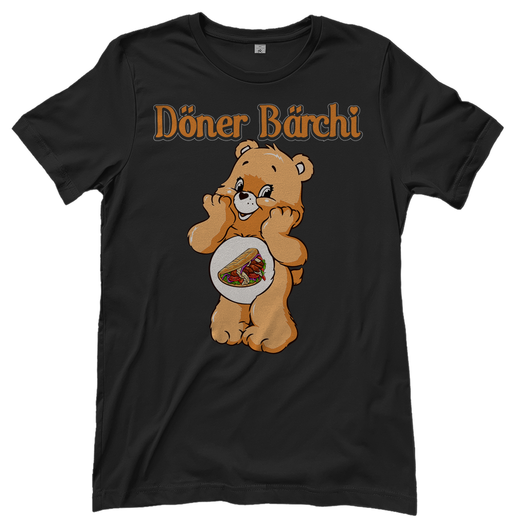 Döner Bärchi - Glücksbärchi - Damenshirt Black