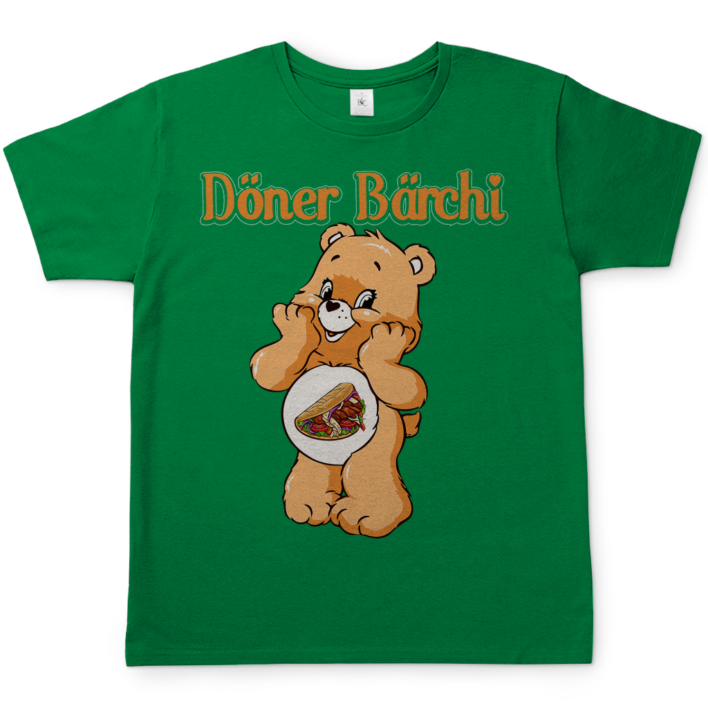 Döner Bärchi - Glücksbärchi - Herren Shirt Kelly Green