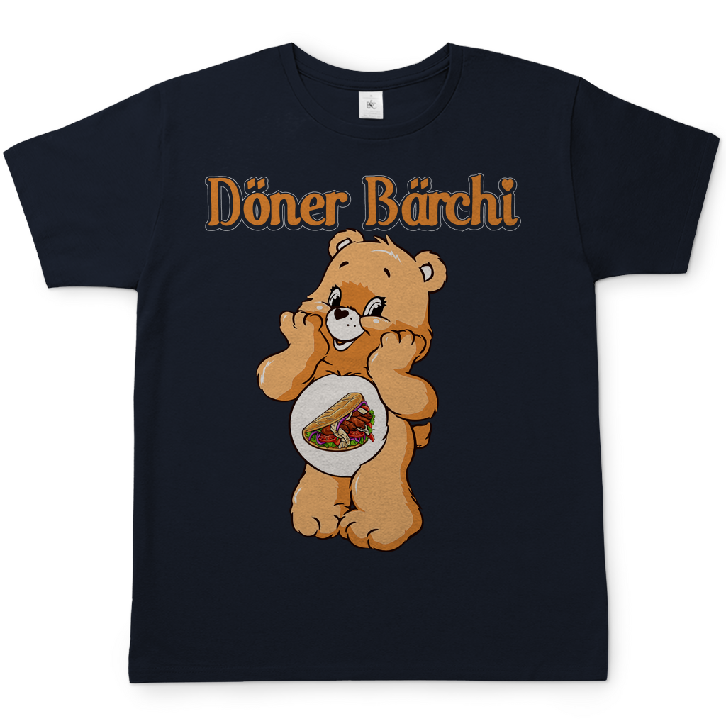 Döner Bärchi - Glücksbärchi - Herren Shirt Navy