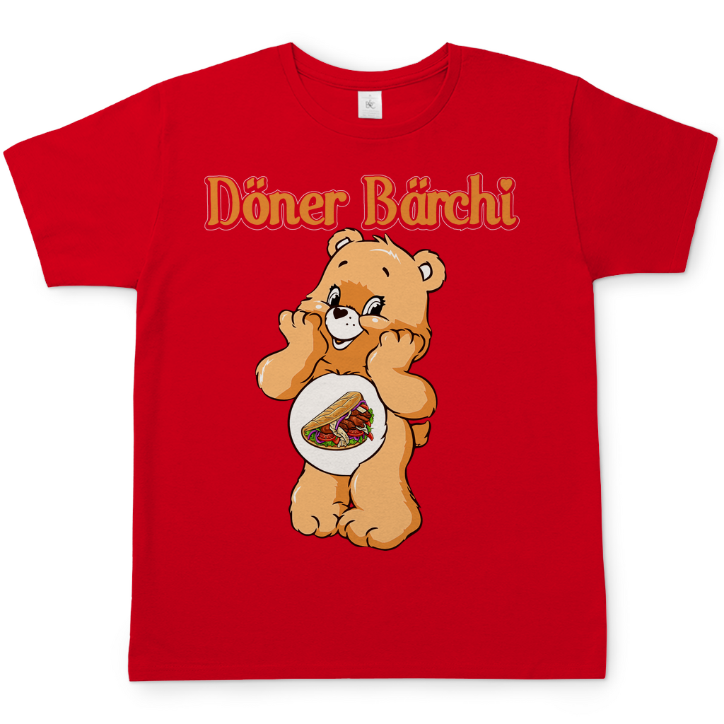 Döner Bärchi - Glücksbärchi - Herren Shirt Red