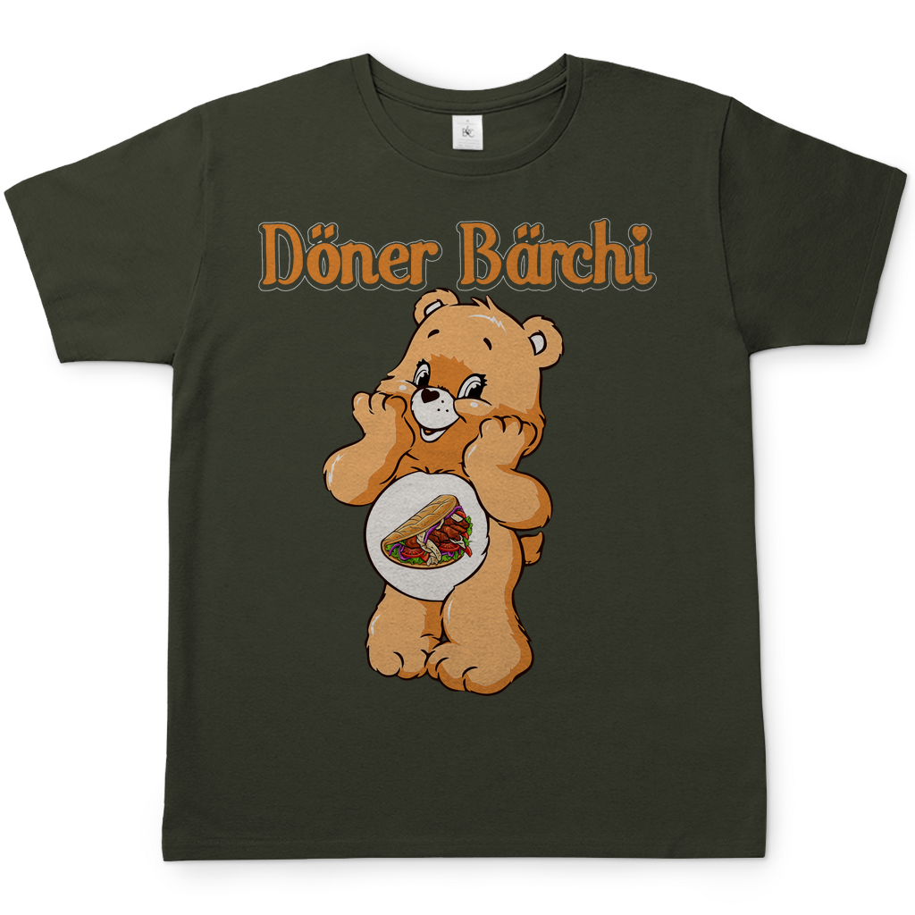 Döner Bärchi - Glücksbärchi - Herren Shirt Urban Khaki