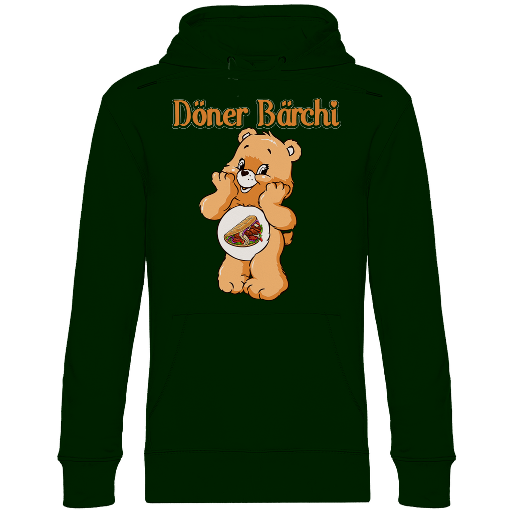 Döner Bärchi - Glücksbärchi - Unisex Hoodie Forest Green