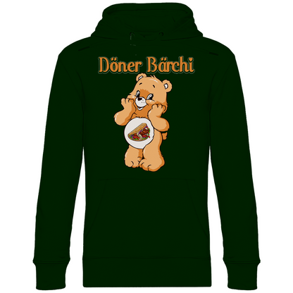 Döner Bärchi - Glücksbärchi - Unisex Hoodie Forest Green