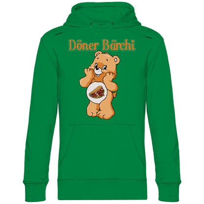 Döner Bärchi - Glücksbärchi - Unisex Hoodie Kelly Green