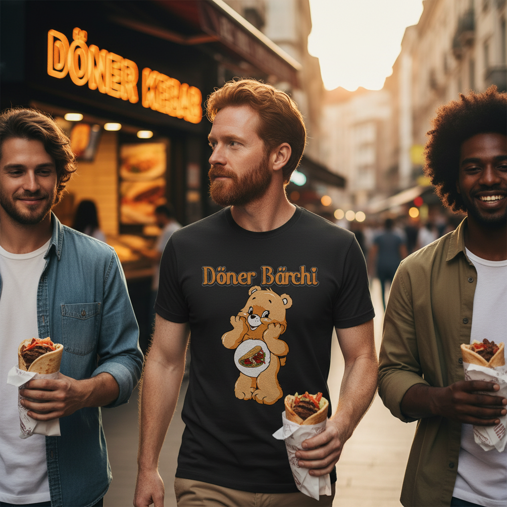 Döner Bärchi - Glücksbärchi - Herren Shirt
