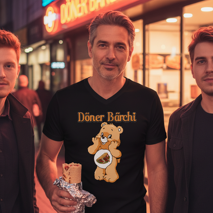 Döner Bärchi - Glücksbärchi - Herren V-Neck Shirt