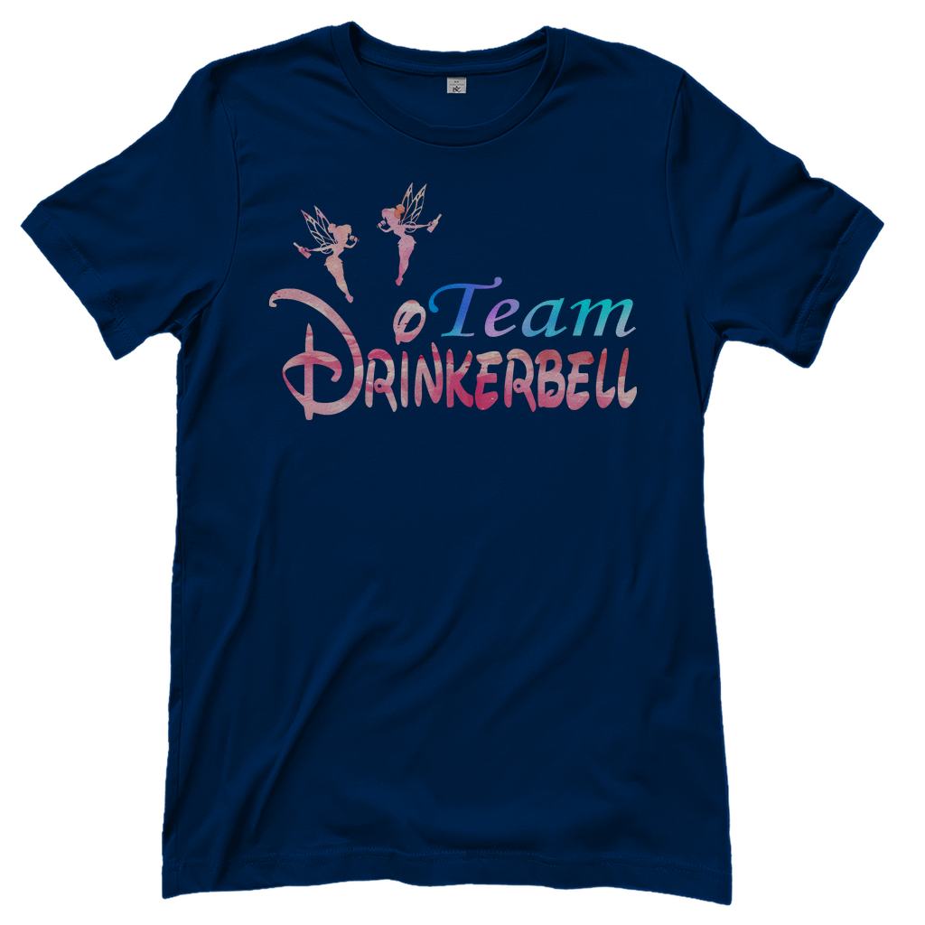 Team Drinkerbell - Damenshirt Navy