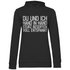 Du und ich Hand in Hand - Damen Hoodie Black