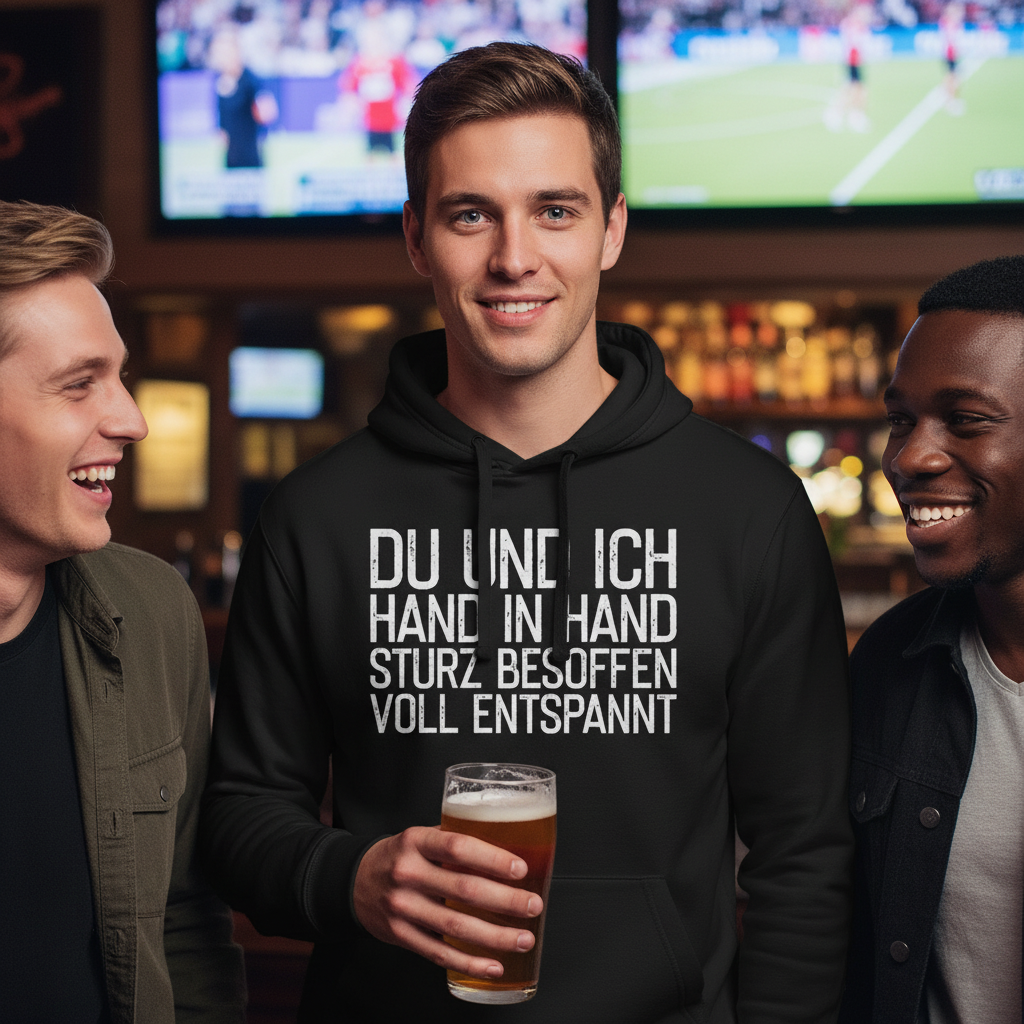 Du und ich Hand in Hand - Unisex Hoodie