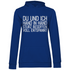 Du und ich Hand in Hand - Damen Hoodie Royal