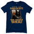 Komm zur dunklen Seite wir haben Bier Darth Vader - Damenshirt Navy
