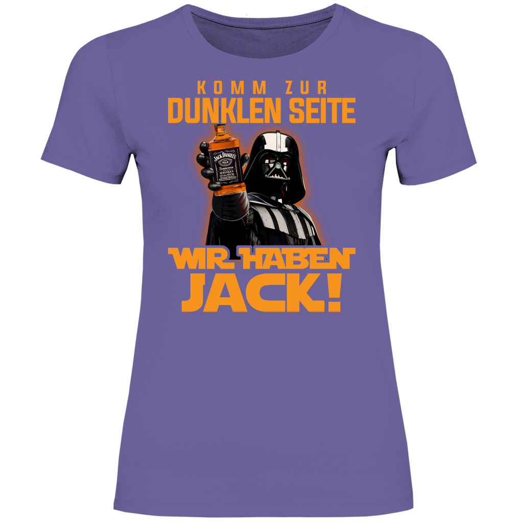Komm zur dunklen Seite wir haben Jack Darth Vader - Damenshirt Millennial Lilac