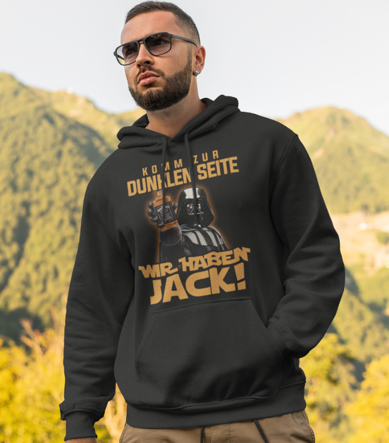Komm zur dunklen Seite wir haben Jack Darth Vader - Unisex Hoodie