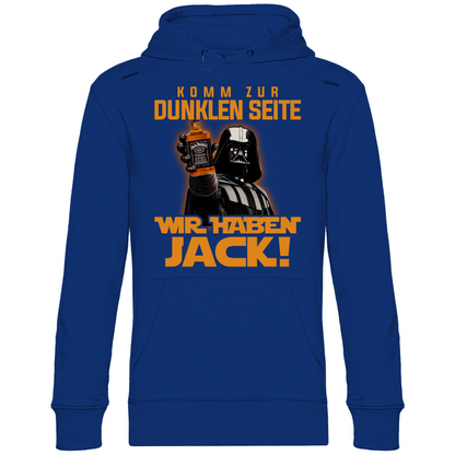 Komm zur dunklen Seite wir haben Jack Darth Vader - Unisex Hoodie Royal