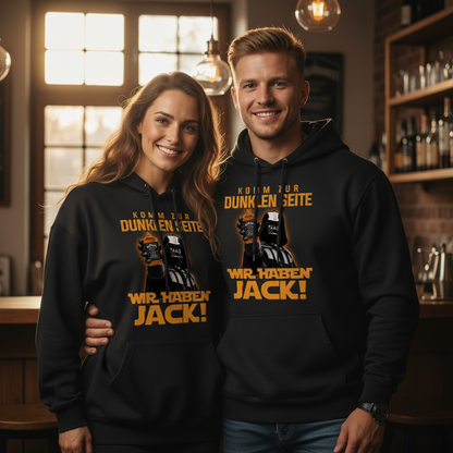 Komm zur dunklen Seite wir haben Jack Darth Vader - Unisex Hoodie