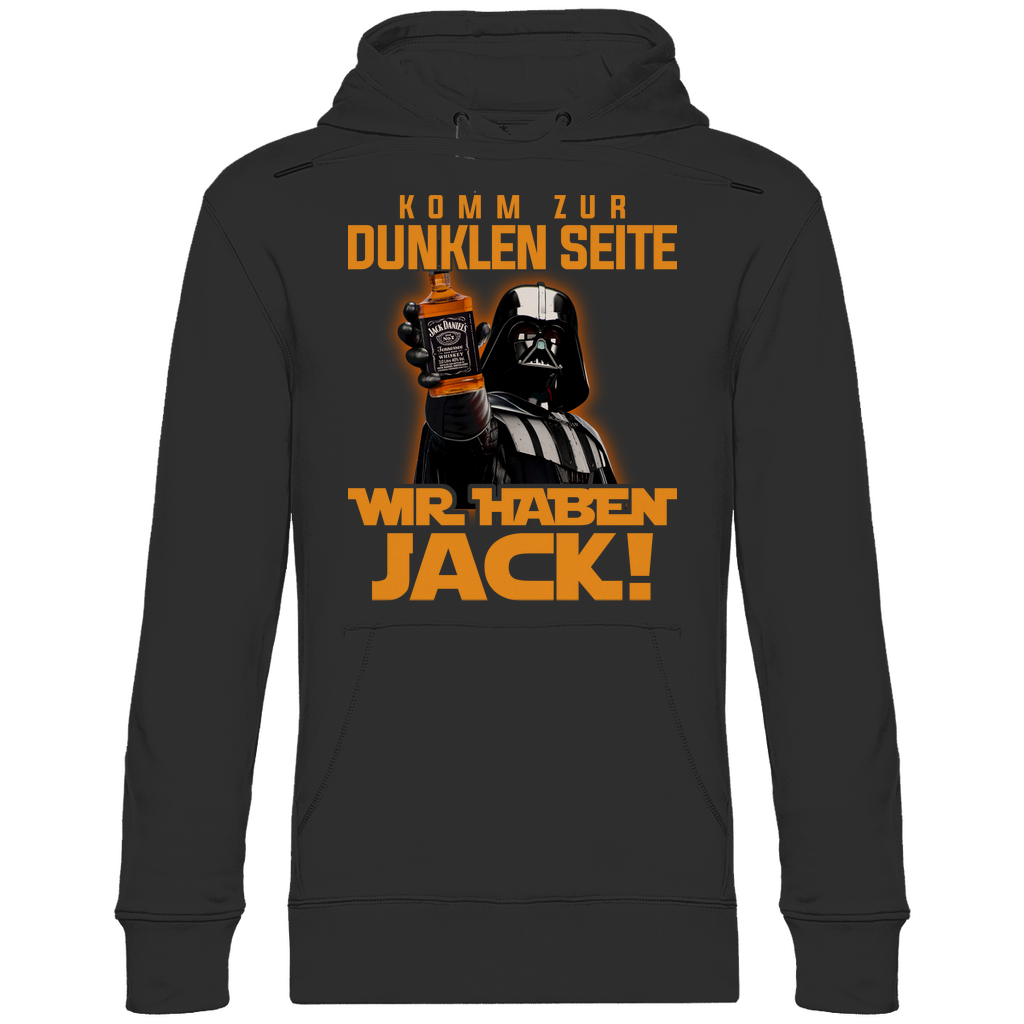 Komm zur dunklen Seite wir haben Jack Darth Vader - Unisex Hoodie Black