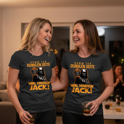 Komm zur dunklen Seite wir haben Jack Darth Vader - Damenshirt