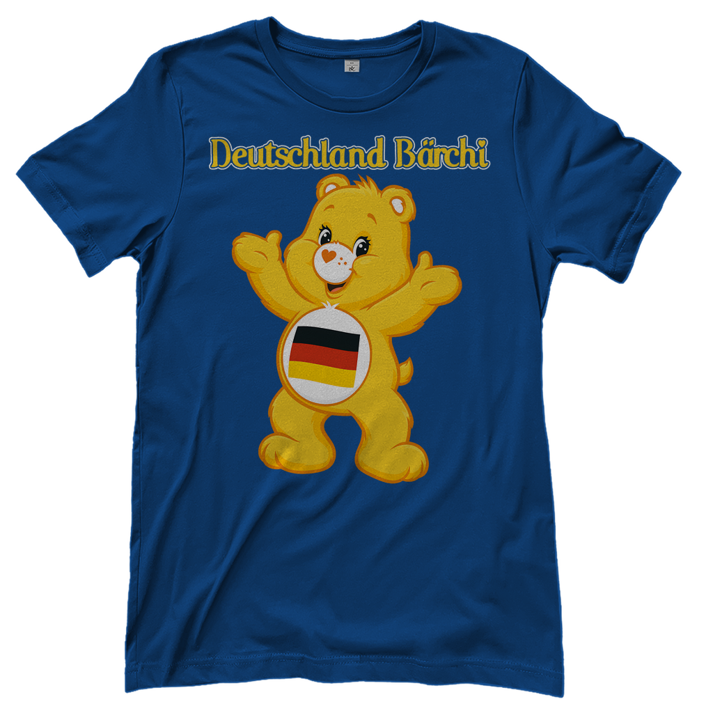 Deutschland Bärchi - Glücksbärchi - Damen T-Shirt Royal Blue