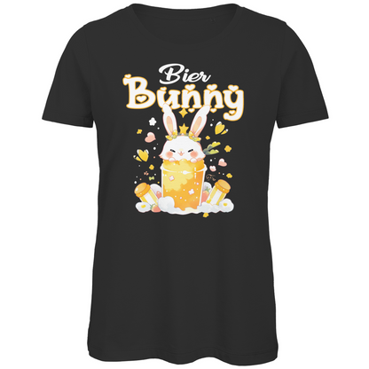Bier Bunny Hase - Damen Premium Bio T-Shirt