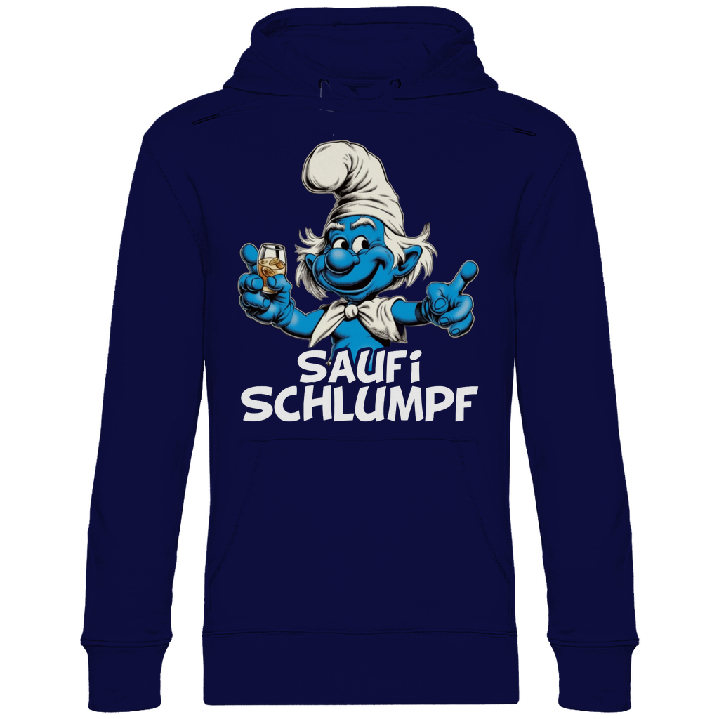 Saufi Schlumpf Grafik - Unisex Hoodie