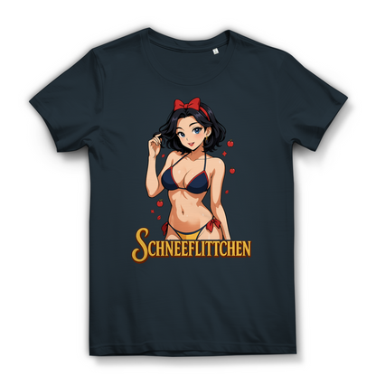 Schneeflittchen Schneewittchen - Damen Premium Bio T-Shirt