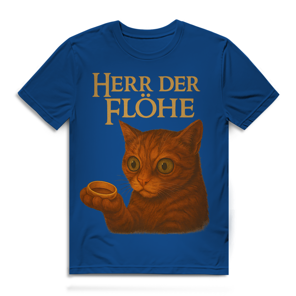 Herr der Flöhe - Herren Premium Bio T-Shirt Royal Blue