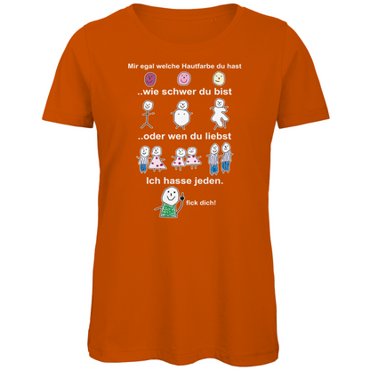 Mir egal welche Hautfarbe du hast - Damen Premium Bio T-Shirt