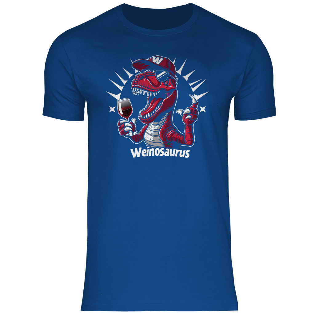 Weinosaurus - Herren Shirt Royal Blue