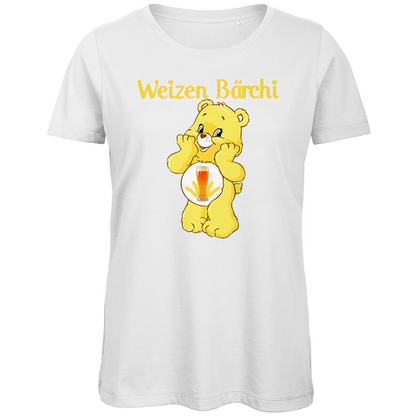 Weizen Bärchi - Glücksbärchi - Damen Premium Bio T-Shirt White