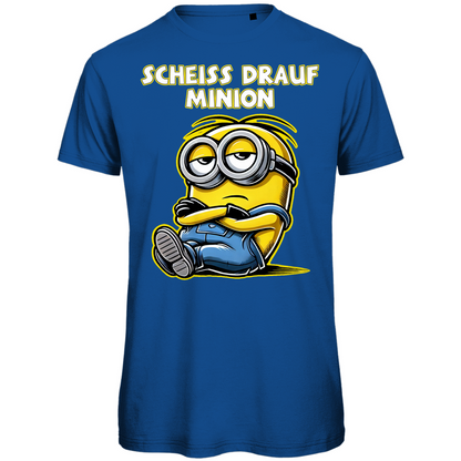 Scheiss drauf Minion - Herren Premium Bio T-Shirt