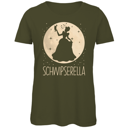 Mond Prinzessin - Schwipserella - Damen Premium Bio T-Shirt