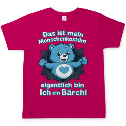 Herren T-Shirt Menschenkostüm eigentlich bin ich ein Bärchi Sorbet