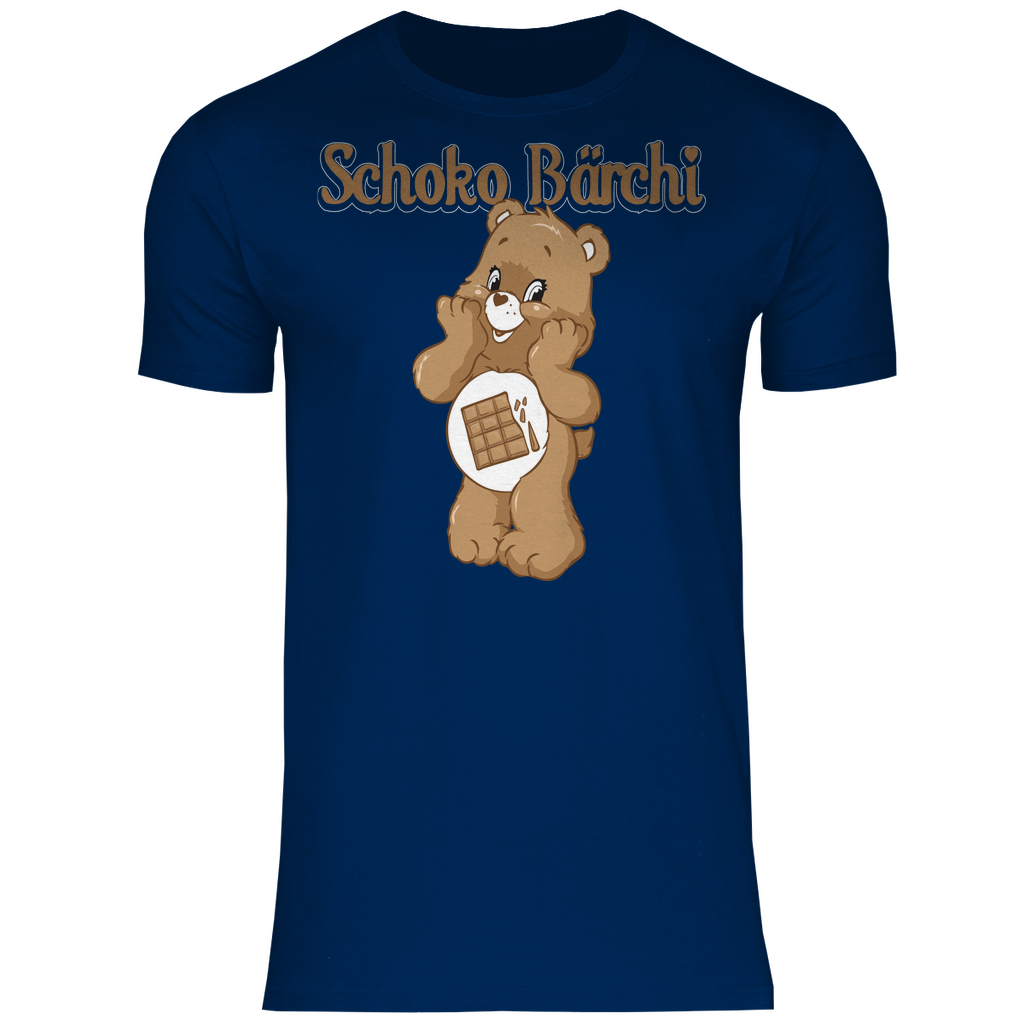 Schoko Bärchi - Glücksbärchi - Herren Shirt