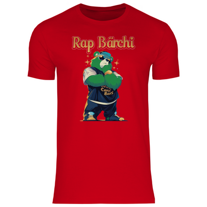 Rap Bärchi - Glücksbärchi - Herren Shirt Red