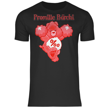 Promille Bärchi - Glücksbärchi - Herren Shirt