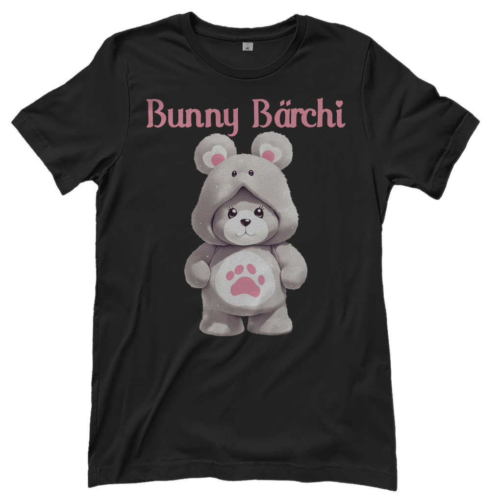 Bunny Bärchi - Glücksbärchi - Damenshirt Black
