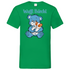 Wuffi Bärchi - Glücksbärchi - Herren V-Neck Shirt Kelly Green