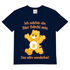 Herren V-Neck T-Shirt Ich möchte ein Bier Bärchi sein das wäre wunderbar! Navy