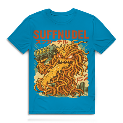 Suffnudel Bier Monster Nudel Kaiju - Herren Premium Bio T-Shirt