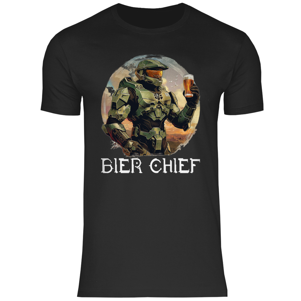 Bier Chief - Master Chief Halo - Herren Shirt