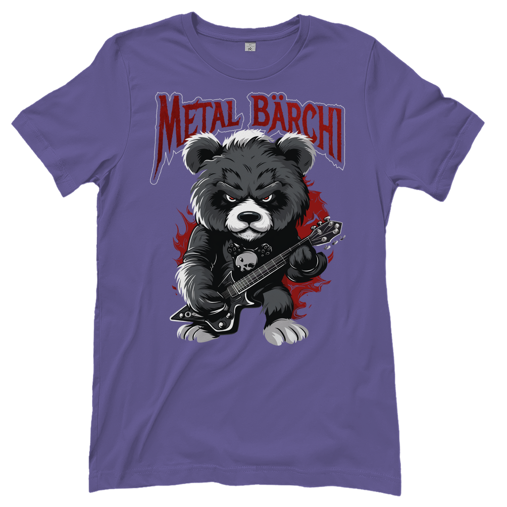Metal Bärchi - Glücksbärchi - Damenshirt Millennial Lilac
