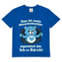 Glücksbärchi Verkleidung Herren Shirt Kindheitsheld Bio Royal Blue