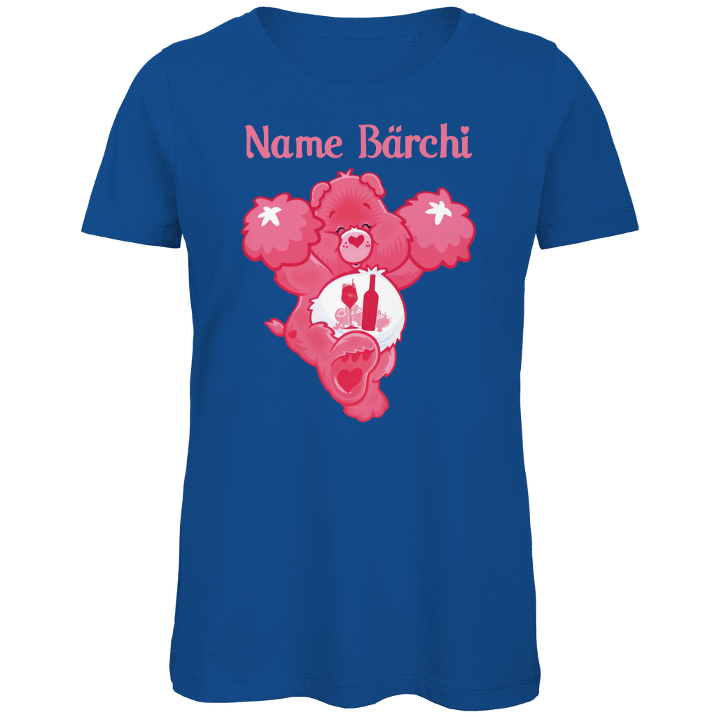 Lillet Bärchi - Glücksbärchi - Personalisierbar - Damen Premium Bio T-Shirt Royal Blue