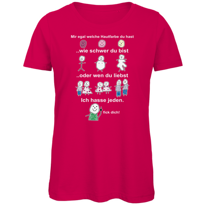 Mir egal welche Hautfarbe du hast - Damen Premium Bio T-Shirt