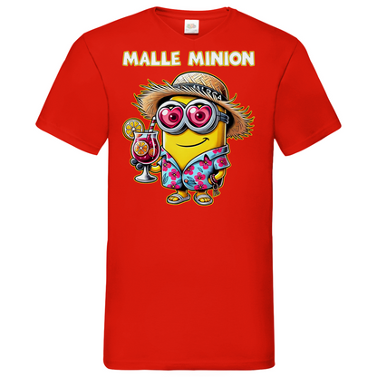 Malle Minion - Herren V-Neck Shirt