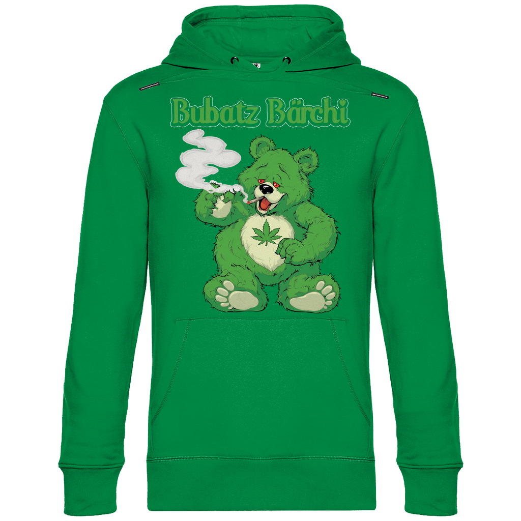 Bubatz Bärchi - Glücksbärchi - Unisex Hoodie Kelly Green