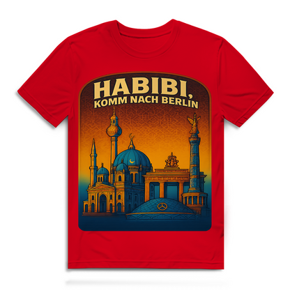 Habibi komm nach Berlin - Herren Premium Bio T-Shirt