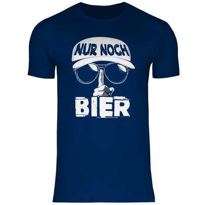 Nur noch ein Bier - Herren Shirt Navy