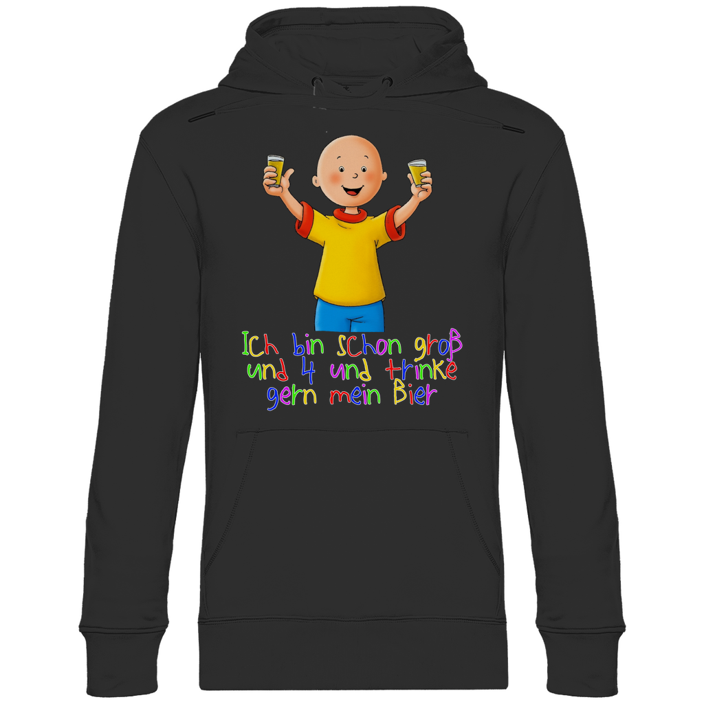 Caillou ich trinke gern mein Bier - Unisex Hoodie