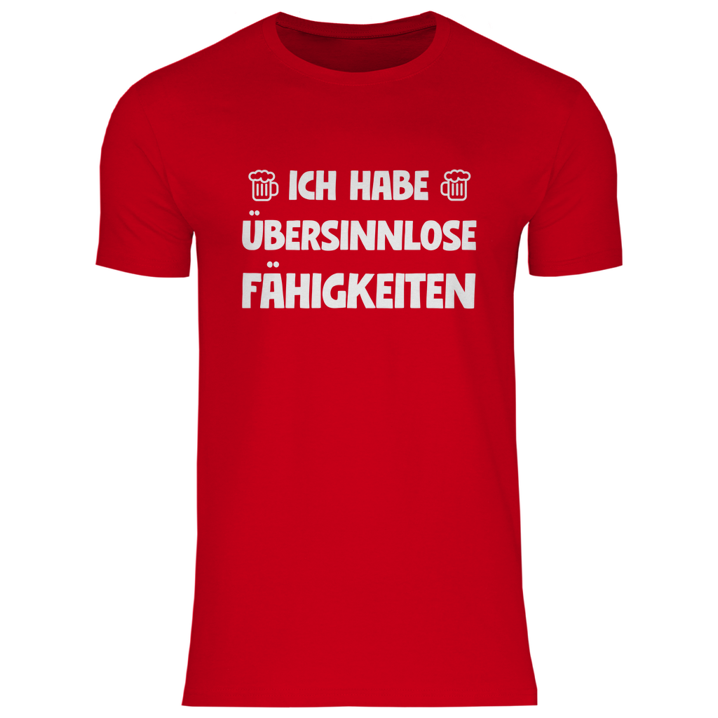 Ich habe übersinnlose Fähigkeiten - Herren Shirt Red